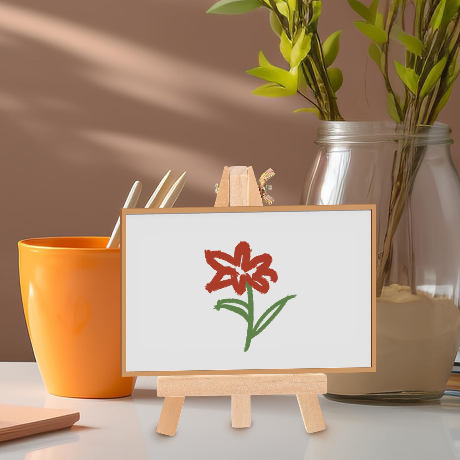 Amazon.co.jp: Lurrose 1個 フレームイーゼル イーゼルスタンド小 巨大